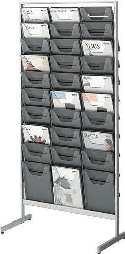 KOKUYOコクヨ製 パンフレットスタンド(A4サイズ)10段3列 Amazon.co.jp: コクヨ パンフレットスタンド A4サイズトレータイプ